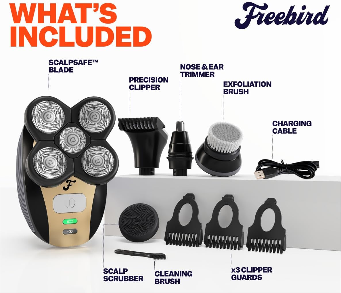 Elevate Your Grooming Game A Review of FREEBIRD's Top 8 Shave and